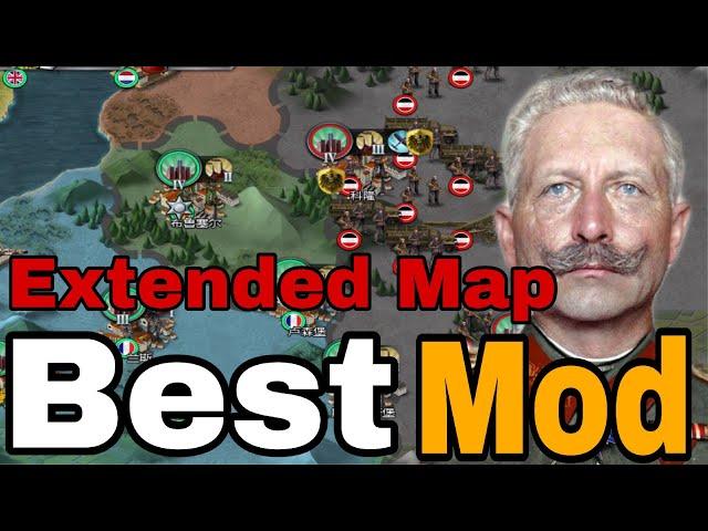 Mod Review World Conqueror 3:Best Extended Map mode