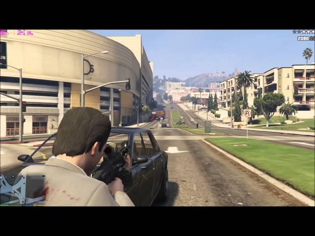 AMD GVR Test 4 - GTA V Gameplay | R9 270X