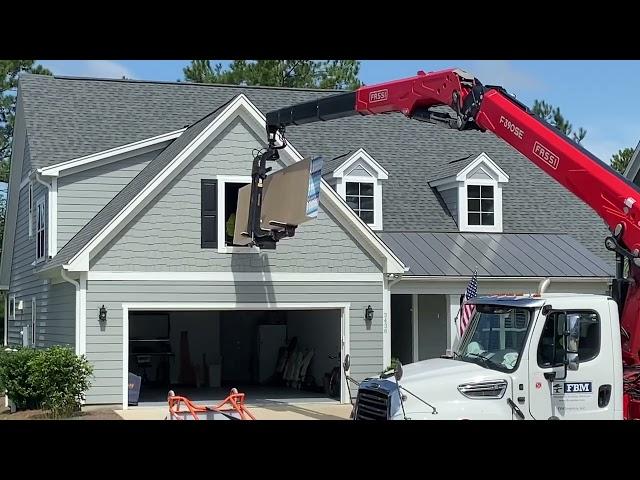 Attic Bunkhouse Bedroom Sheetrock Delivery & Installation