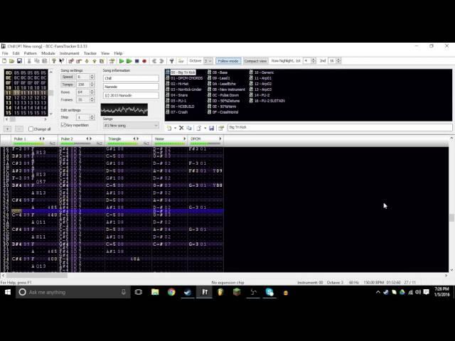 [ Famitracker Original ] Chill (Demo) - Nanode
