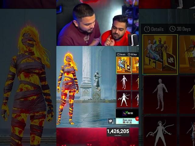 EPIC INFERNO SET CRATE OPENING | #shorts #bgmi #8bitmamba
