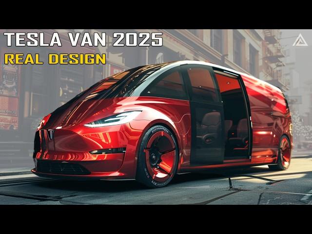 Elon Musk Announces Tesla Van is Coming. LEAKED Real Design. What's Happened?