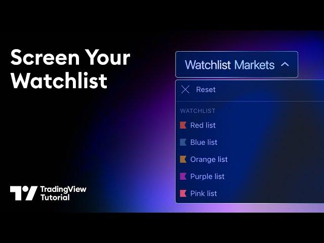 How to Screen Your Watchlist: Tutorial