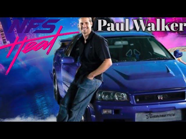 Need for Speed Heat - Fast and Furious Race (With Fast and Furious 4 Soundtrack) | Paul Walker