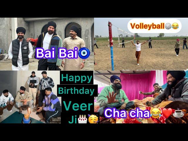 Happy Birthday Dhillon veer jiFull EnjoyVolleyball Match WinnerRonak Mela️|SajanJagpalpuria|