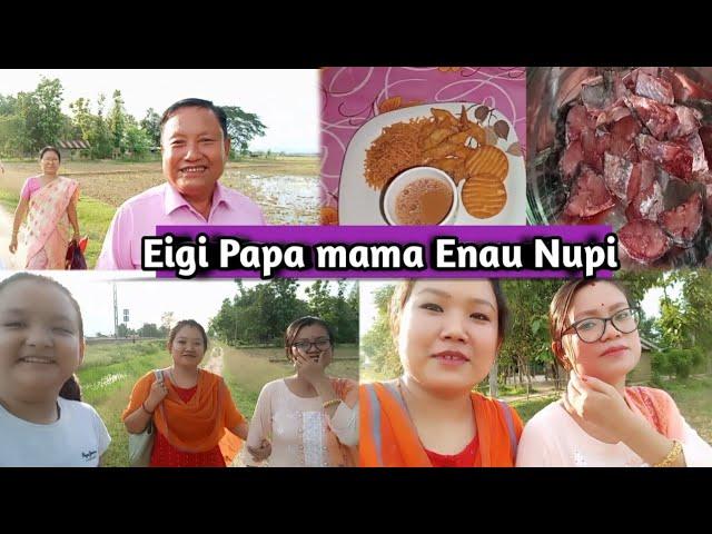 Vlog // Papa Mama Enau Nupi Lak Lambei Akhoi da ️//@anjusagapam5346