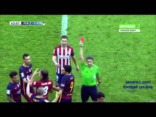 BARCELONA - ATLITICO MADRID 2:1 30.01.2016 БАРСЕЛОНА - АТЛЕТИКО обзор матча (HD)