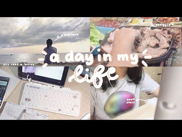 ️a day in my life ( late night study with me gen math ) + self care | philippines