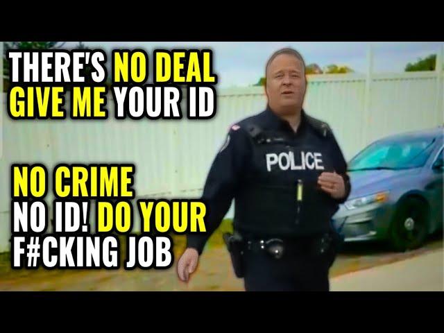 When Tyrant Idiot Cops Get Owned & Shutdown For Unlawful Orders! ID Refusal & Walk of Shame! 1Audit