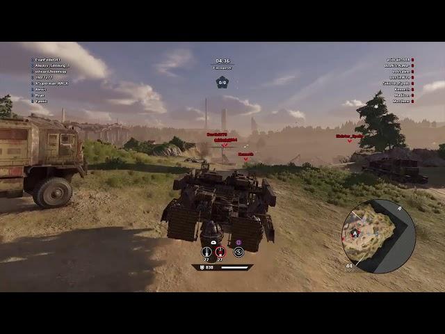 crossout: Typhoon,Tsunami hover 2000 damage