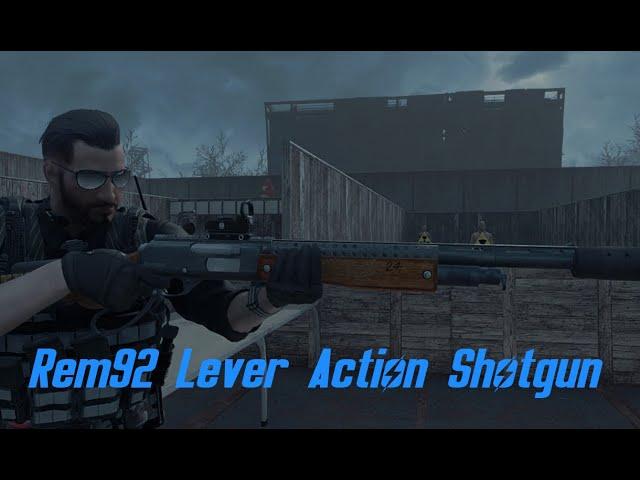 Fallout 4 Rem92 Lever Action Shotgun