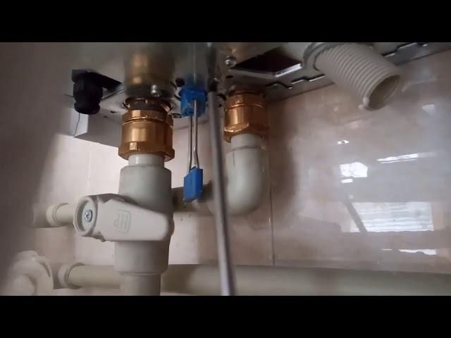 Замена крана подпитки на газовом котле Bosch 6000