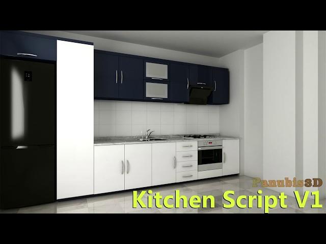 3Ds Max Kitchen Script V1