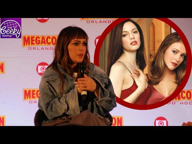 Alyssa Milano talks about Rose McGowan fan Q & A