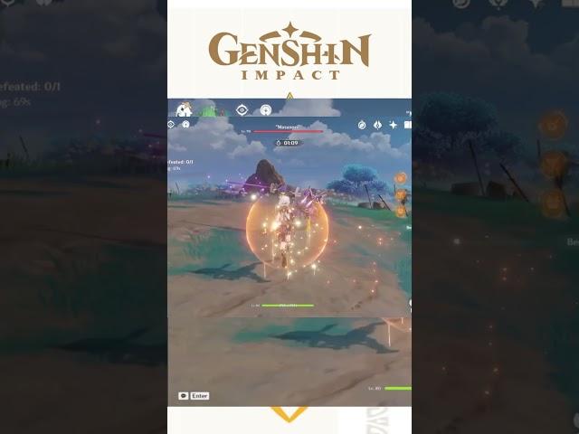Hybrid Geo Noelle F2P Builds Part 2 #shorts #genshinimpact #noellegenshin