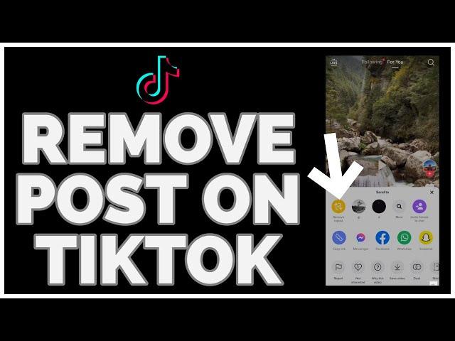 How To Remove Repost On TikTok (2023) | Disable Repost Option On Tiktok (Step By Step)