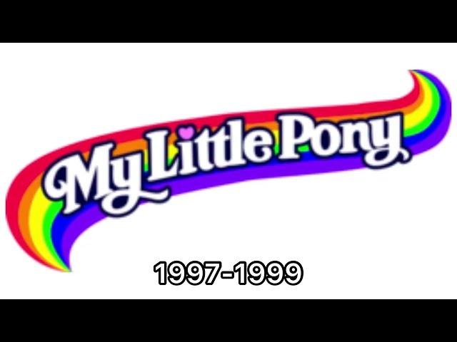 My Little Pony historical logos