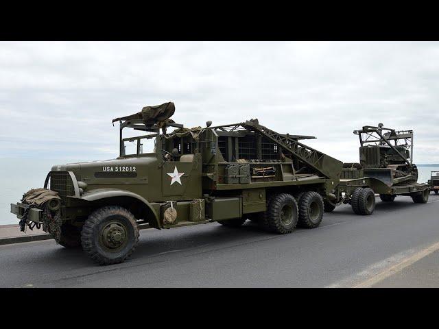 Brockway B666 + 8ton low bed trailer + Caterpillar RD7