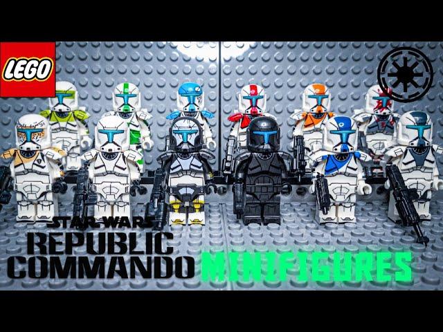 LEGO STAR WARS | CLONE COMMANDERS | CLONE COMMANDOS #lego #minifigures #starwars #toys