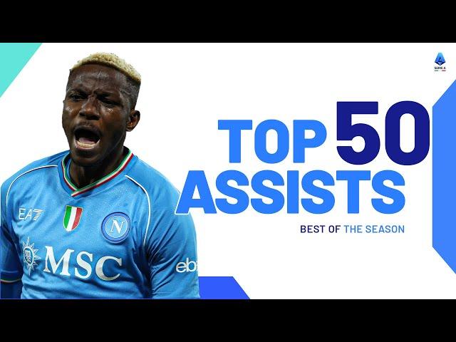 The Top 50 Assists of the Campaign | Top Assists | Serie A 2023/24