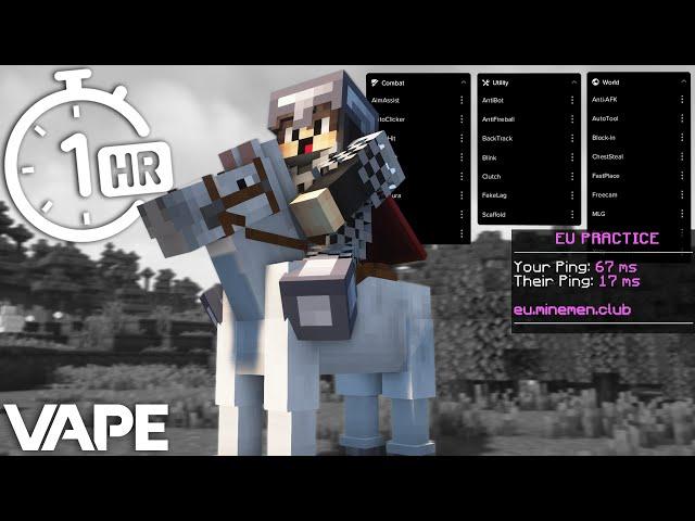 1 HOUR OF CHEATING ON MINEMEN CLUB WITH VAPE V4 (NEW Season) UNCUT*