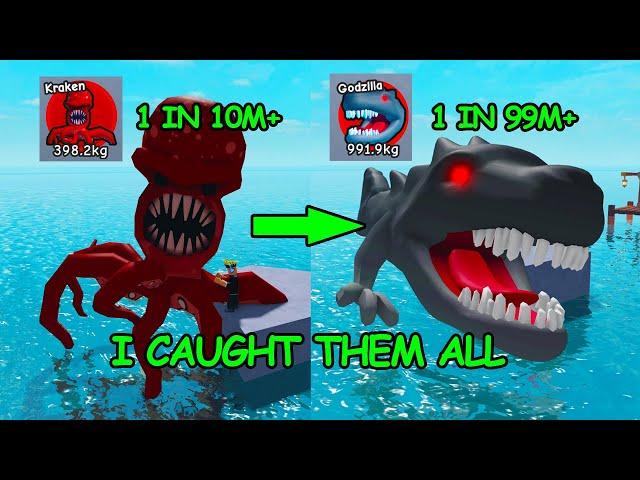 GO FISHING | CATCHING EVERY FISH IN ROBLOX GO FISHING!  FINISHED THE ENTIRE INDEX!