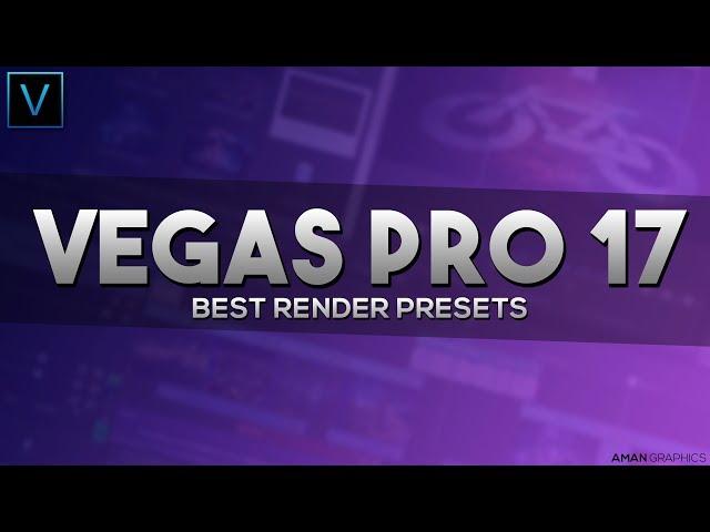 Best Render Settings For VEGAS PRO 17/18/19 Tutorial (1080p 60fps)