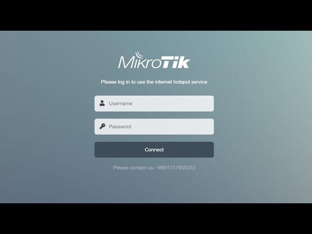 Customize MikroTik Hotspot Login Page (Easy Step-by-Step) Bangla