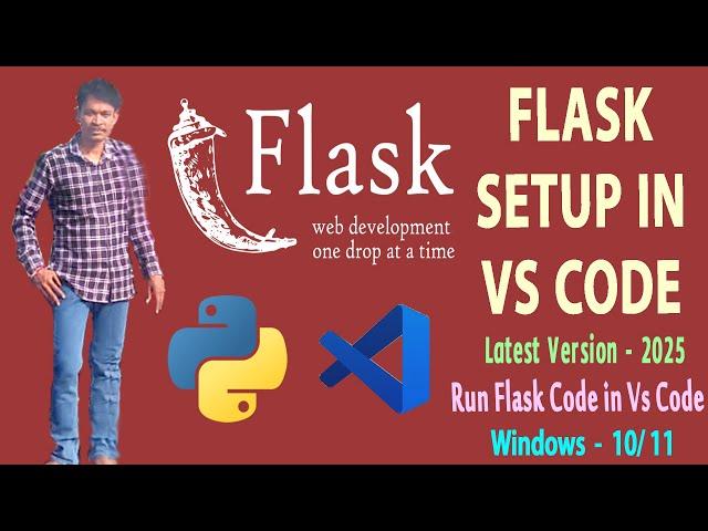 How to Install Flask Setup in Vs Code on Windows 10 1 11