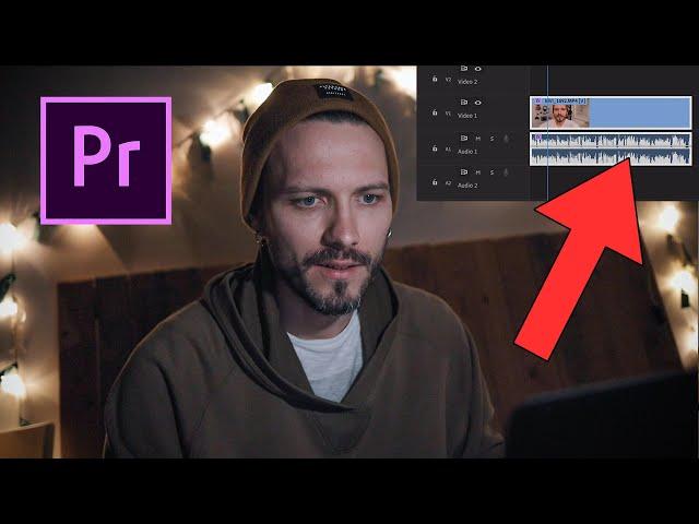 Как ускорить видео без изменения голоса | Adobe Premiere