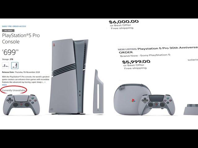 PS5 Pro Bundles Sold Out in Seconds; Scalpers Capitalize, Sony Restock | Ghost of Yotei Controversy