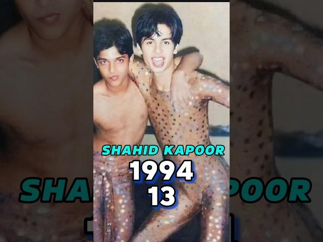 SHAHID KAPOOR Age Transformation (1981-2025) then & now | Shahid Kapoor life  journey #shahidkapoor