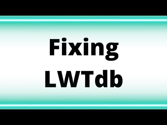  Live BSOD Repair Attempt - Fixing LWTdb Episode 0031 Saturday