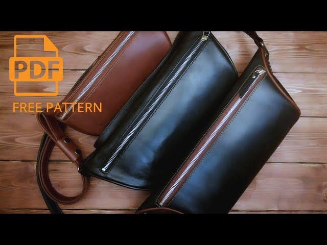 Making a Belt bag /Поясная сумка "банан" своими руками . Free pattern PDF.