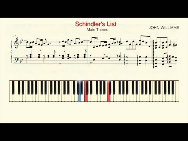 How To Play Piano: "Schindlers List"   Main Theme Piano Tutorial by Ramin Yousefi