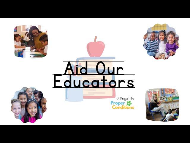 Aid Our Educators Promotional Video 2022