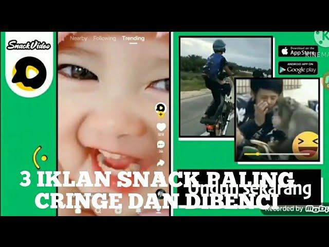 3 IKLAN SNACK VIDEO PALING CRINGE, DIBENCI, DAN SERING MUNCUL !