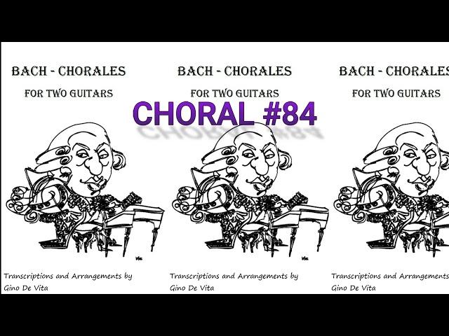 BACH CHORALES FOR TWO GUITARS - TRANSCRIPTIONS & ARRANGEMENT BY GINO DE VITA - AUDIO TRACK