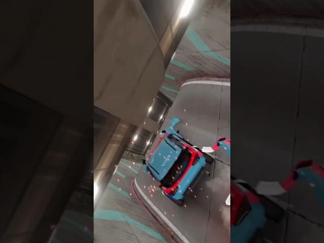 Car Crashes in Big Tunnel  #shorts #crashdrive