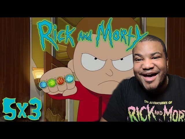 MORTY CAN'T CATCH A BREAK!! A Rickconvenient Mort | Rick And Morty Season 5 Episode 3 REACTION!!