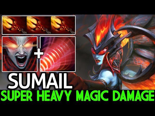 SUMAIL [Queen of Pain] Super Heavy Magic Damage Combo Dota 2