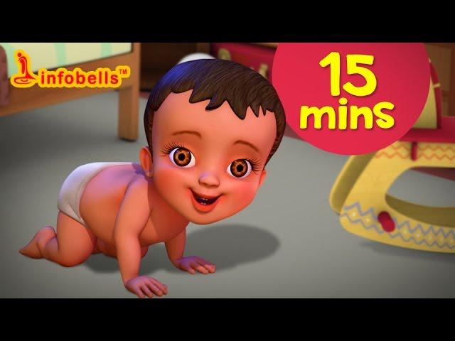 சாய்ந்தாடம்மா and more | Tamil Rhymes & Baby Songs Collection | Infobells