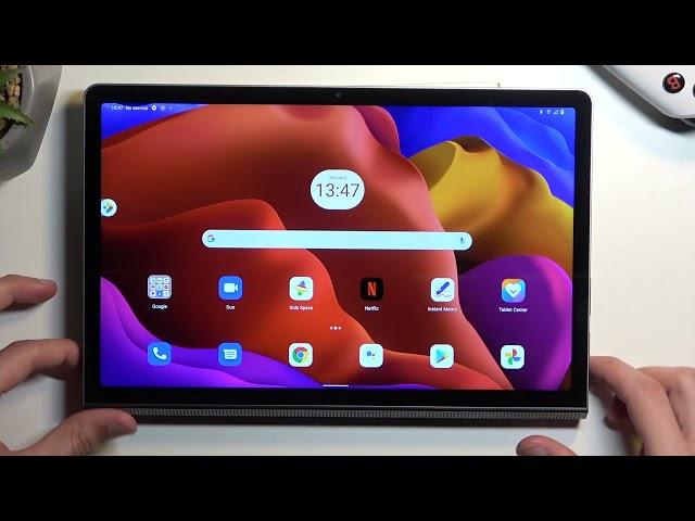 How to Insert Nano SIM Card and Micro SD Card on a LENOVO Yoga Tab 11