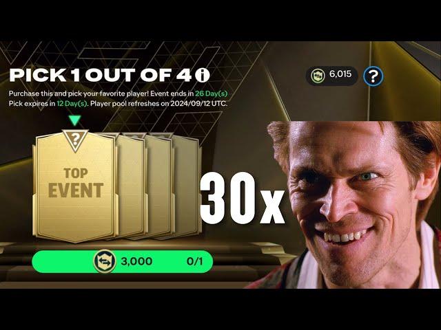 Extra Time Pick Pack is Back + 30x Market Pick Funny Pack Opening #fcmobile