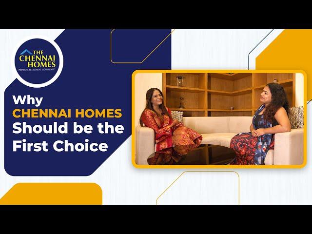 Why Chennai Homes Should Be The First Choice | Jayashree Menon | Medha | The Chennai Homes