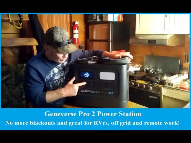 Geneverse Pro 2 Power Station Off Gridder Review