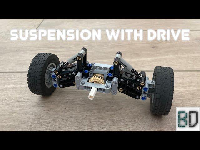 Suspension And Drive Without Special Parts | Lego Technic