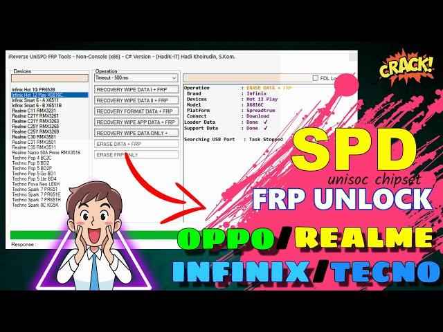  SPD UNISOC TIGER PROCESSOR  FRP UNLOCK TOOL FREE| Ireverse Unispd Frp Tools