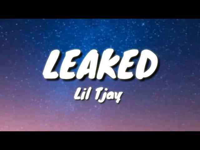 Lil Tjay - Leaked (lyrics) she said she a virgin, it's hurtin