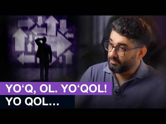 YOʻQ, OL. YOʻQOL! YO QOL… | @YOLDAGIODAM #abdukarimmirzayev